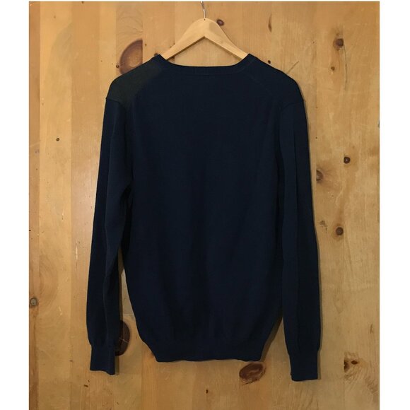 Perry Ellis V‑Neck Sweater – 100% Cotton, Size M - Picture 2 of 4